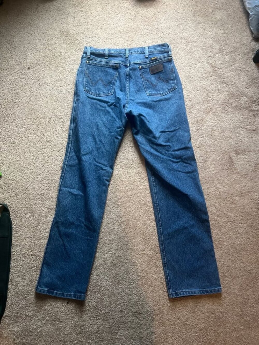 Wrangler Retro 47 Regular Fit Medium Wash Jeans Mens 34x34